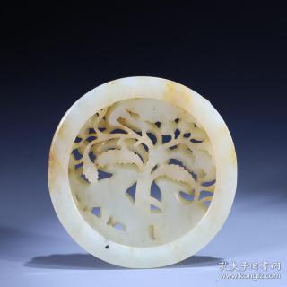 和田玉兔子镶嵌