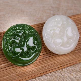 款新疆和田玉貔貅皮带扣腰带扣