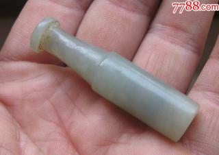 老和田玉烟嘴